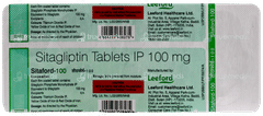 Sitaford 100 Tablet 10 Sitaford 100 Tablet 10